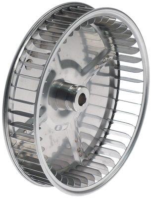 Ventilatorhjul H1 43mm H2 23mm H3 3mm D1 ø 197mm D2 ø 13mm D3 ø 15mm Skovle 45