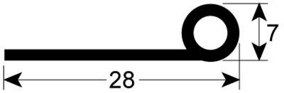 Lågepakning L 595mm