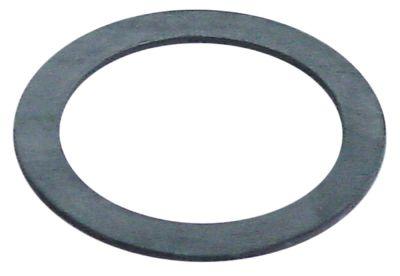 Fladpakning Gummi ID ø 43mm UD ø 57mm Materialestyrke 2mm VPE 1Stk.