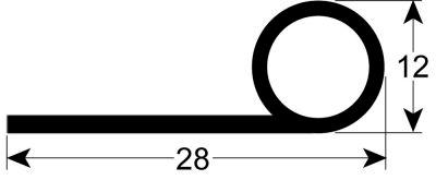 Lågepakning L 455mm