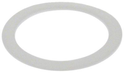 Glidering PTFE ID ø 16mm UD ø 21mm Materialestyrke 5mm til efterspulearm VPE 1 Stk.