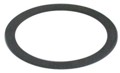 Fladpakning Gummi ID ø 47mm UD ø 61mm Materialestyrke 2mm VPE 1 Stk.