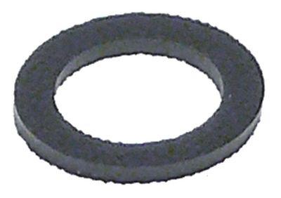 Fladpakning Gummi ID ø 9mm UD ø 14mm Materialestyrke 1mm VPE 1 Stk.