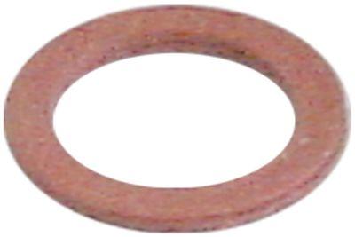 Fladpakning FIBER ID ø 17mm UD ø 24mm Materialestyrke 2mm VPE 1Stk.