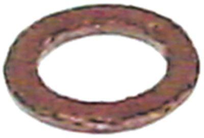 Fladpakning FIBER ID ø 8mm UD ø 12mm Materialestyrke 15mm VPE 1 Stk.