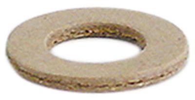 Fladpakning FIBER ID ø 10mm UD ø 18mm Materialestyrke 15mm Sammenlig.-nr. 903400