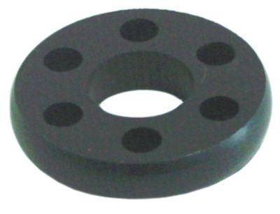 Elastisk kobling ø 40mm Gummi