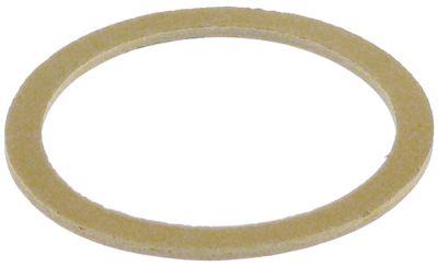 Fladpakning FIBER ID ø 38mm UD ø 45mm Materialestyrke 2mm