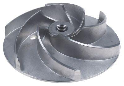 Løbehjul Gevind M14x2L ø 135mm H 39mm Inox Pumpetype Fir 2275; 3,7PS