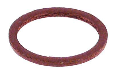 Fladpakning Fiber ID ø 18mm UD ø 20mm Materialestyrke 15mm VPE 1Stk. til gevind 3/8