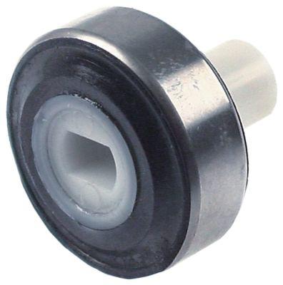 Kugleleje Aksel ø 12mm UD ø 35mm B 315mm med akseadapter