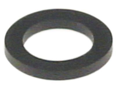 Fladpakning Gummi ID ø 12mm UD ø 18mm Materialestyrke 2mm VPE 1Stk.