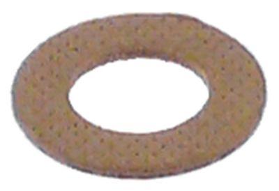 Fladpakning FIBER ID ø 8mm UD ø 15mm Materialestyrke 1mm VPE 1 Stk.