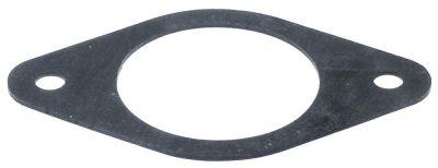 Pakning L 147mm Gummi ø 70mm H 2mm B 89mm til pumpehus