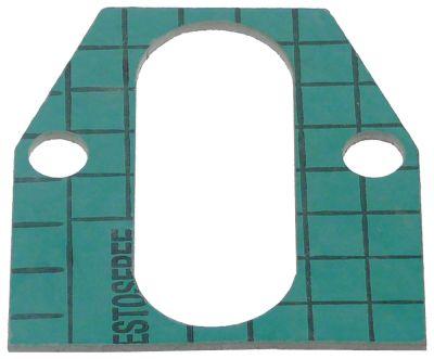 Gruppepakning L 76mm Fiber LA 54mm B 70mm Materialestyrke 2mm passer til S.V. ITALIA