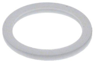Fladpakning PTFE ID ø 17mm UD ø 22mm Materialestyrke 15mm VPE 1Stk.