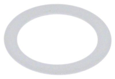 Fladpakning PTFE ID ø 125mm UD ø 165mm Materialestyrke 5mm VPE 1Stk.