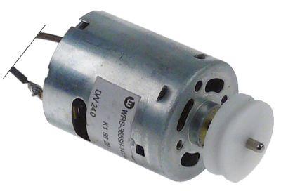 Motor Faser 1 ø 28mm L 32mm med remskive 24V Type WRS-365SH-14134 Aksel ø 2mm