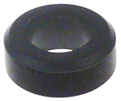 Pakning Gummi D1 ø 124mm D2 ø 7mm Materialestyrke 5mm