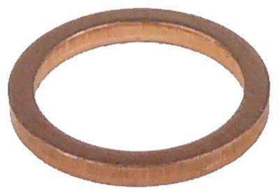 Fladpakning Kobber ID ø 102mm UD ø 13mm Materialestyrke 15mm DIN-7603-A VPE 1Stk.