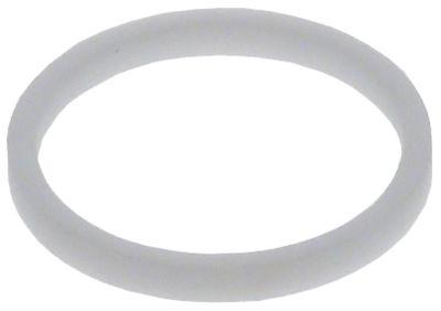 Fladpakning PTFE ID ø 215mm UD ø 25mm Materialestyrke 25mm Størrelse 1/2