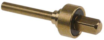 Ventil Messing UD ø 16mm L 543mm Akse ø 45mm Afløb Gruppe