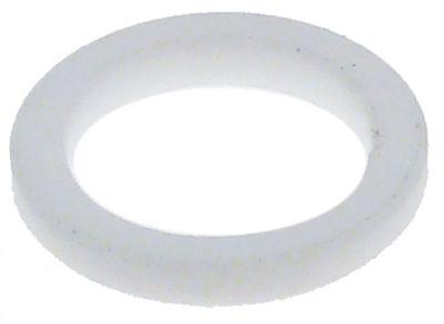 Fladpakning PTFE ID ø 132mm UD ø 182mm Materialestyrke 25mm VPE 1 Stk.