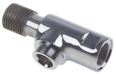 Haneelement L 49mm G1: M18x1 G2: M20x1 forkromet G3: TR20 venstre