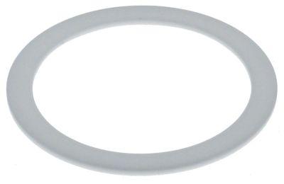 Fladpakning PTFE ID ø 55mm UD ø 68mm Materialestyrke 2mm VPE 1 Stk.