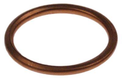 Pakning Kobber ID ø 215mm UD ø 26mm Materialestyrke 22mm DIN-7603-C VPE 1 Stk.