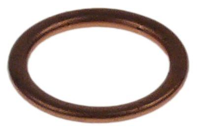 Pakning Kobber ID ø 14mm UD ø 18mm Materialestyrke 2mm DIN-7603-C