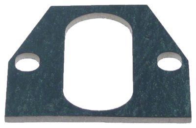 Gruppepakning L 75mm LA 565mm B 72mm Materialestyrke 3mm Hulhøjde 27x66mm