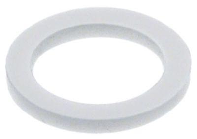 Fladpakning PTFE ID ø 13mm UD ø 18mm Materialestyrke 2mm VPE 1 Stk.