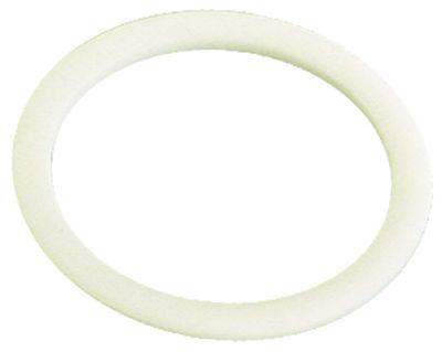 Fladpakning PTFE ID ø 40mm UD ø 50mm Materialestyrke 25mm VPE 1 Stk.