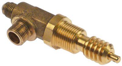 Damp-/vandhane Messing Indgang 1/4