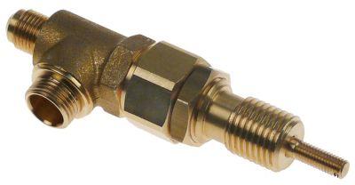 Damp-/vandhane Akselængde 185mm Indgang 1/4