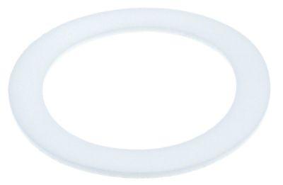 Fladpakning PTFE D1 ø 615mm D2 ø 46mm Materialestyrke 16mm til varmeelement VPE 1Stk.