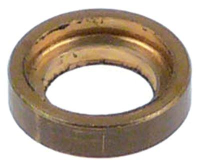 Anslag Messing ID ø 7mm H 3mm D1 ø 12mm D2 ø 97mm Damphane