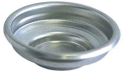 Kaffesi ø 68mm H 18mm Kaffemængde 6g Kopper 1 Indbygning ø 60mm