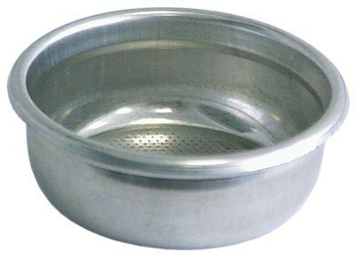 Kaffesi ø 68mm H 25mm Kaffemængde 14g Kopper 2 Indbygning ø 60mm