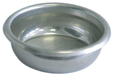 Kaffesi ø 68mm H 22mm Kaffemængde 12g Kopper 2 Indbygning ø 60mm