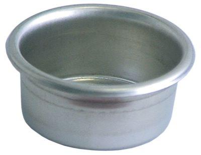 Kaffesi ø 65mm H 275mm Kaffemængde 14g Kopper 2 Indbygning ø 55mm