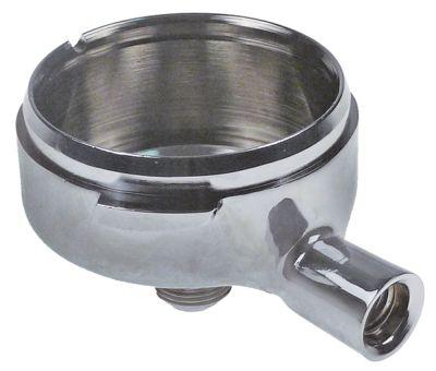 Siholder Messing forkromet ID ø 61mm Udløb 3/8