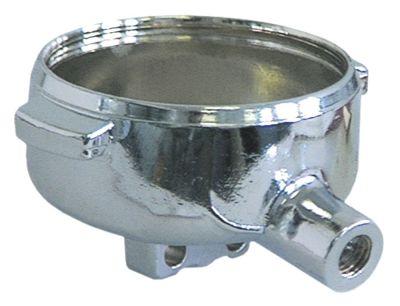 Siholder ID ø 615mm Udløb  - Greb M10x1,5 Arm skråtstående Hul ø 7mm Fastgørelse ø 814mm