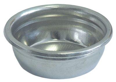 Kaffesi ø 70mm H 245mm Kaffemængde 14g Kopper 2 Indbygning ø 608mm Economy