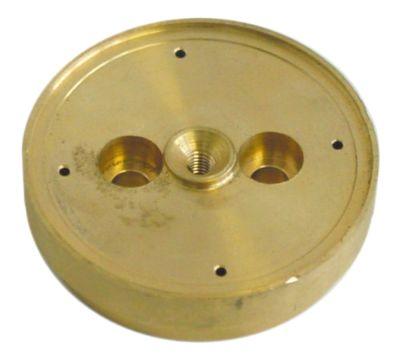 Vandfordeler Gevind M5 Messing ø 58,3 / 53,4mm H 155mm Hul ø 175mm Boring ø 104mm