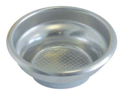 Kaffesi ø 58mm H 22mm Kaffemængde 6g Kopper 1 Indbygning ø 51mm