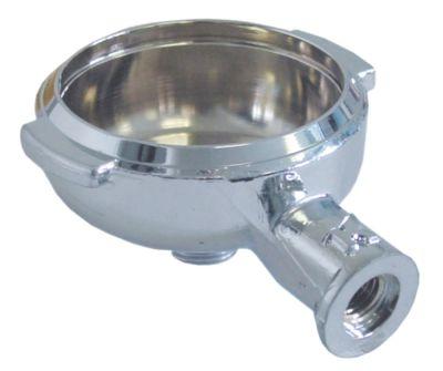 Siholder Messing forkromet ID ø 618mm Udløb 3/8