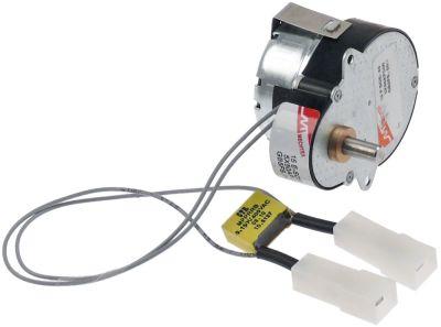 Drevmotor 230V 10o/min Aksel ø 6x5mm 35W Type SOE-40 H 40mm L 65mm B 51mm Kaminmotor