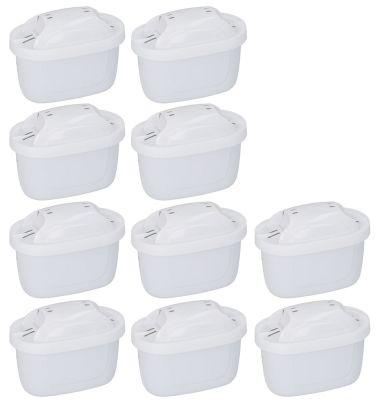 Filterpatron MAXTRA+ 10Stk. passer til BRITA Kapacitet 100 liter eller 4 uger